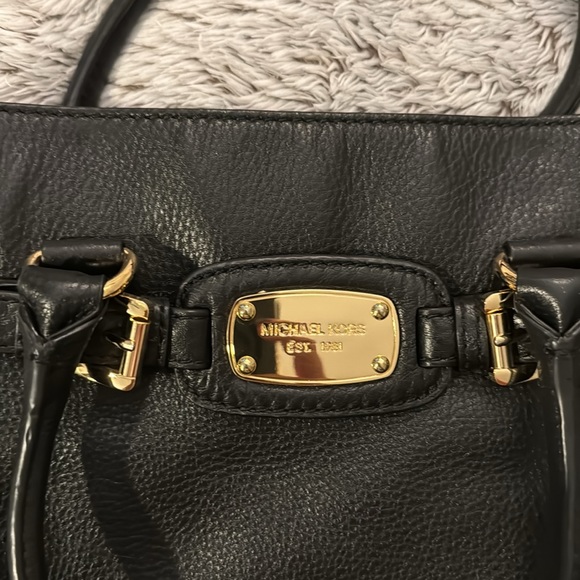Michael Kors Black Soft Leather Bag - Picture 5 of 5